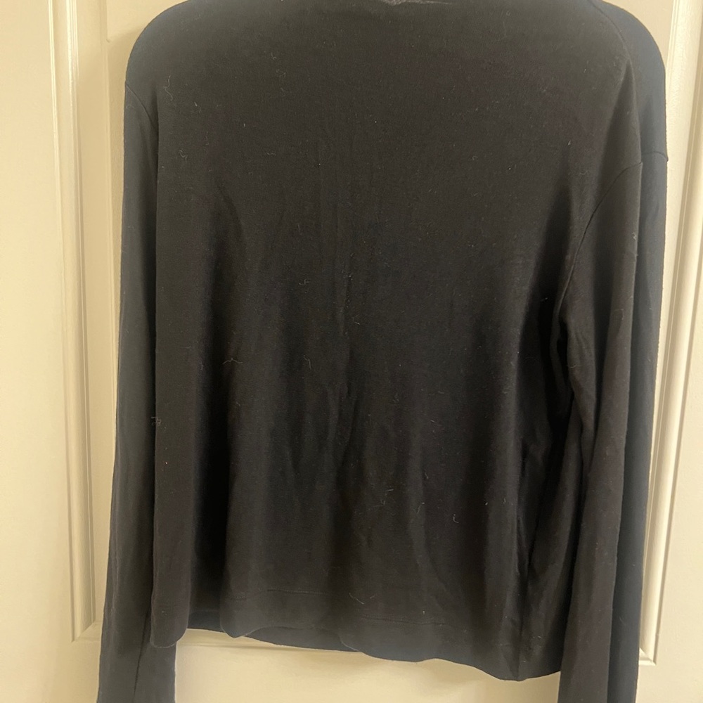 Banana Republic Black Long Sleeve Top